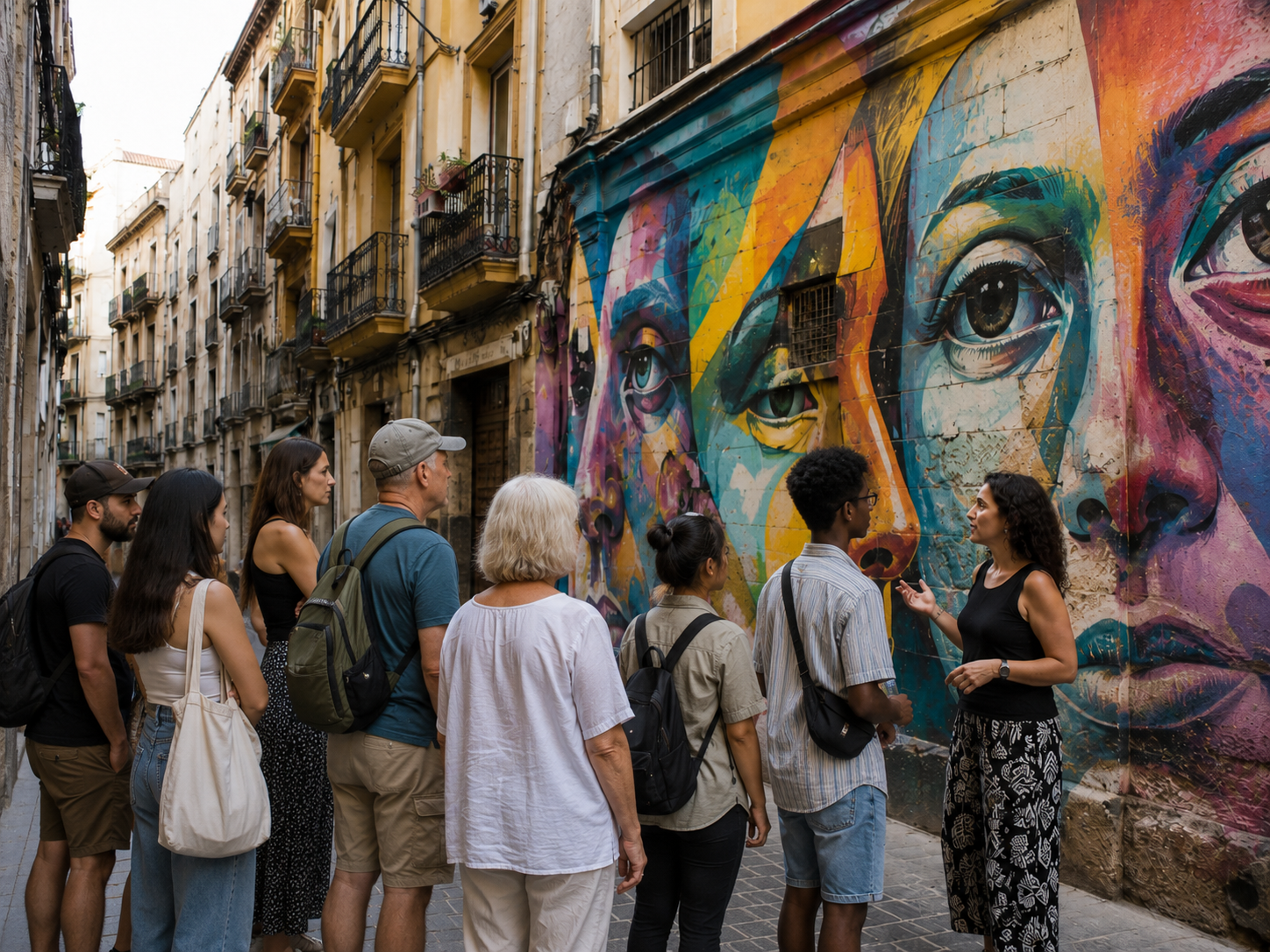 Urban art tour of Valencia